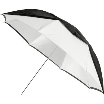 Westcott 60in Umbrella Optical White Satin with Removable Black Cover
