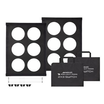 Westcott Pro Light Mods 2x3 for Rapid Box Switch 2-Pack