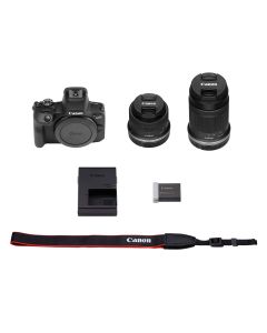 Canon EOS R100 with RF-S 18-45mm F4.5-6.3 IS STM & RF-S 55-210mm F5-7.1 IS STM Lens Kit