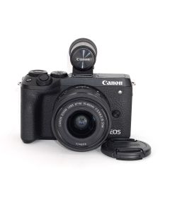 Used Canon EOS M6 Mark II with 15-45 F3.5-6.3, Very Good Condition