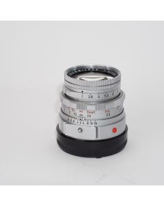 Used Leica M 50 F2 Summicron, Silver, Good Condition