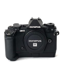 Used Olympus E-M5 Mk. II w/ HLD-8G Grip, Good Condition