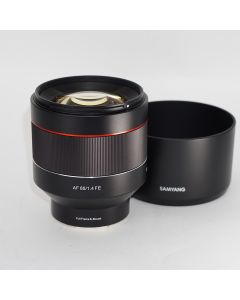 Used Samyang FE 85 F1.4 for Sony, Excellent Condition