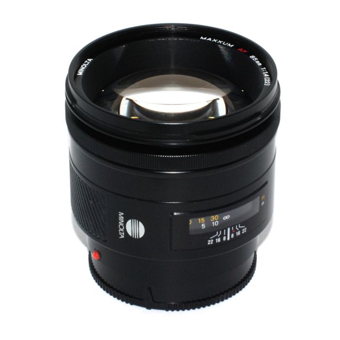 Used Minolta Maxxum AF 85mm F1.4 for Sony A Mount, Good Condition