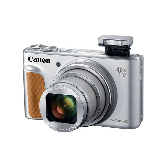 Canon PowerShot SX740 HS 40倍ズーム Here is the Canon PowerShot SX740 HS with 4K video and 40x zoom