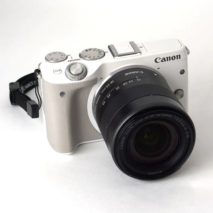 Canon EOS M3ホワイト UCAN EOS M3 w/ 18-55 WHT G