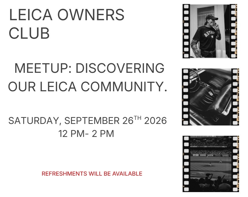 HCE LEICA CLUB MEETUP