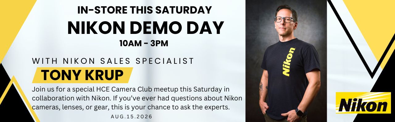 Nikon demo day august 15 2026