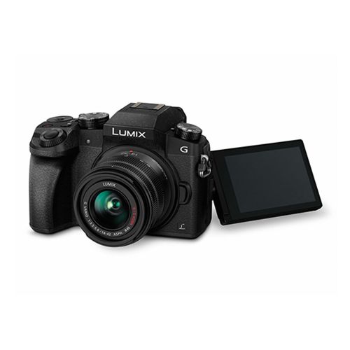 Specialiteit Op te slaan partij Panasonic Lumix G7 with 14-42mm f/3.5-5.6 II Lens Black