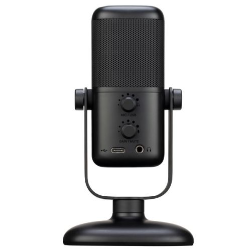 stak afdeling Regnbue Saramonic SR-MV2000 Large Diaphragm USB Studio Microphone with Magnetic  Tabletop Stand, Headphone Out and Multi-