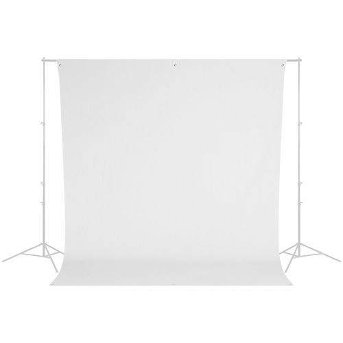 Westcott 9x10 Wrinkle-Resistant Backdrop High-Key White
