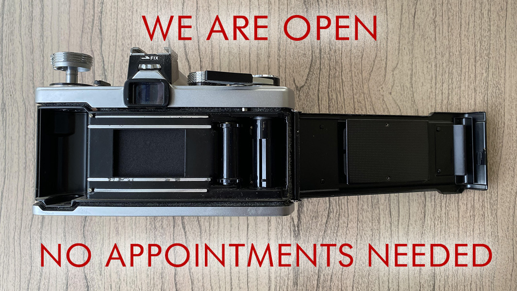 We are open